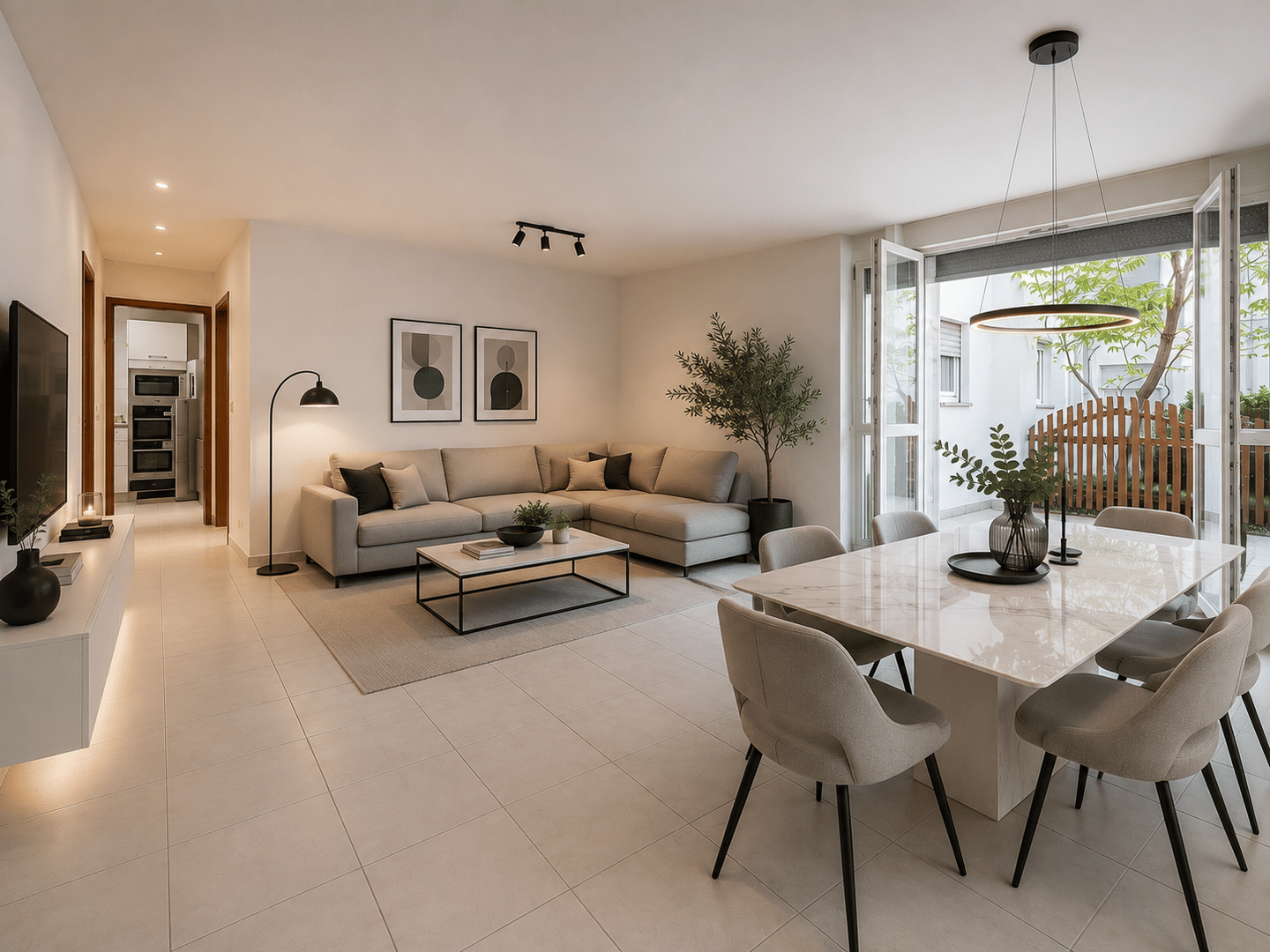 Besichtigung am Montag++Moderne Terrassenwohnung mit privatem Garten++ Hunde erlaubt, 70376 Stuttgart (Bad Cannstatt Burgholzhof Münster Zuffenhausen)