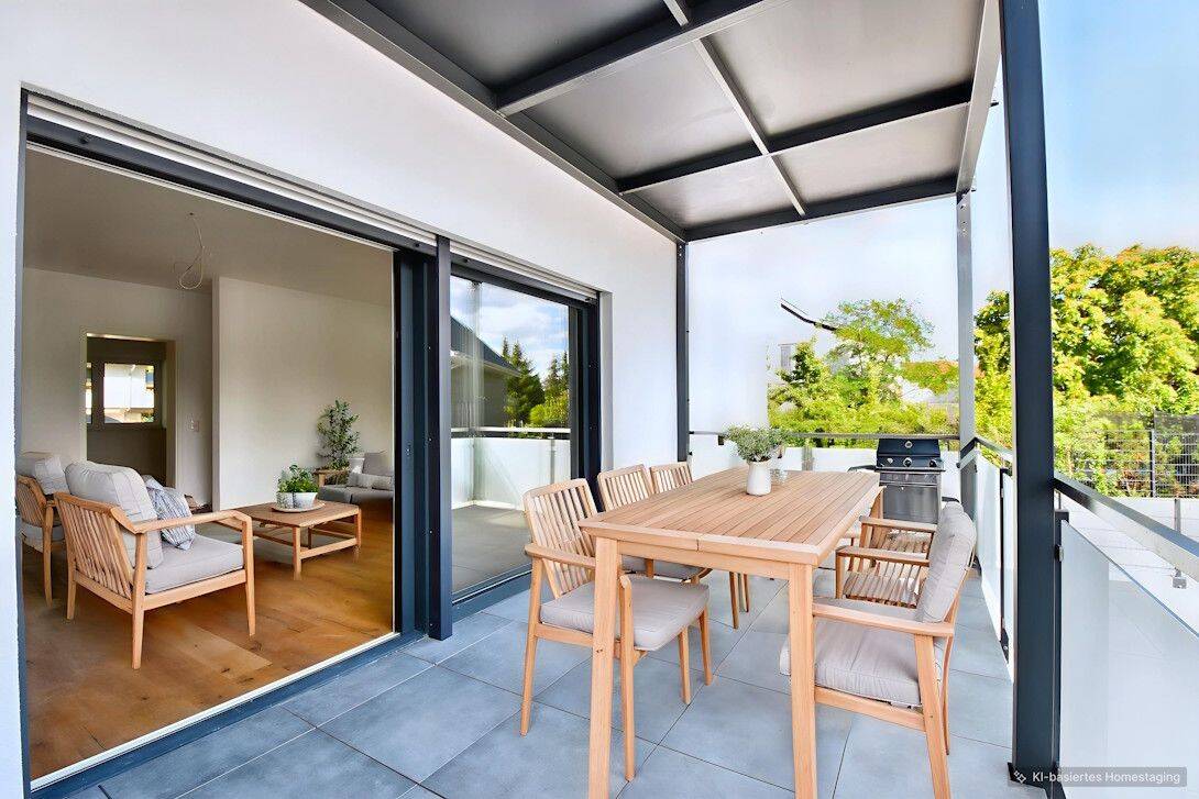 Große Maisonette-Wohnung mit Garage, Terrasse und Balkon, 67117 Limburgerhof