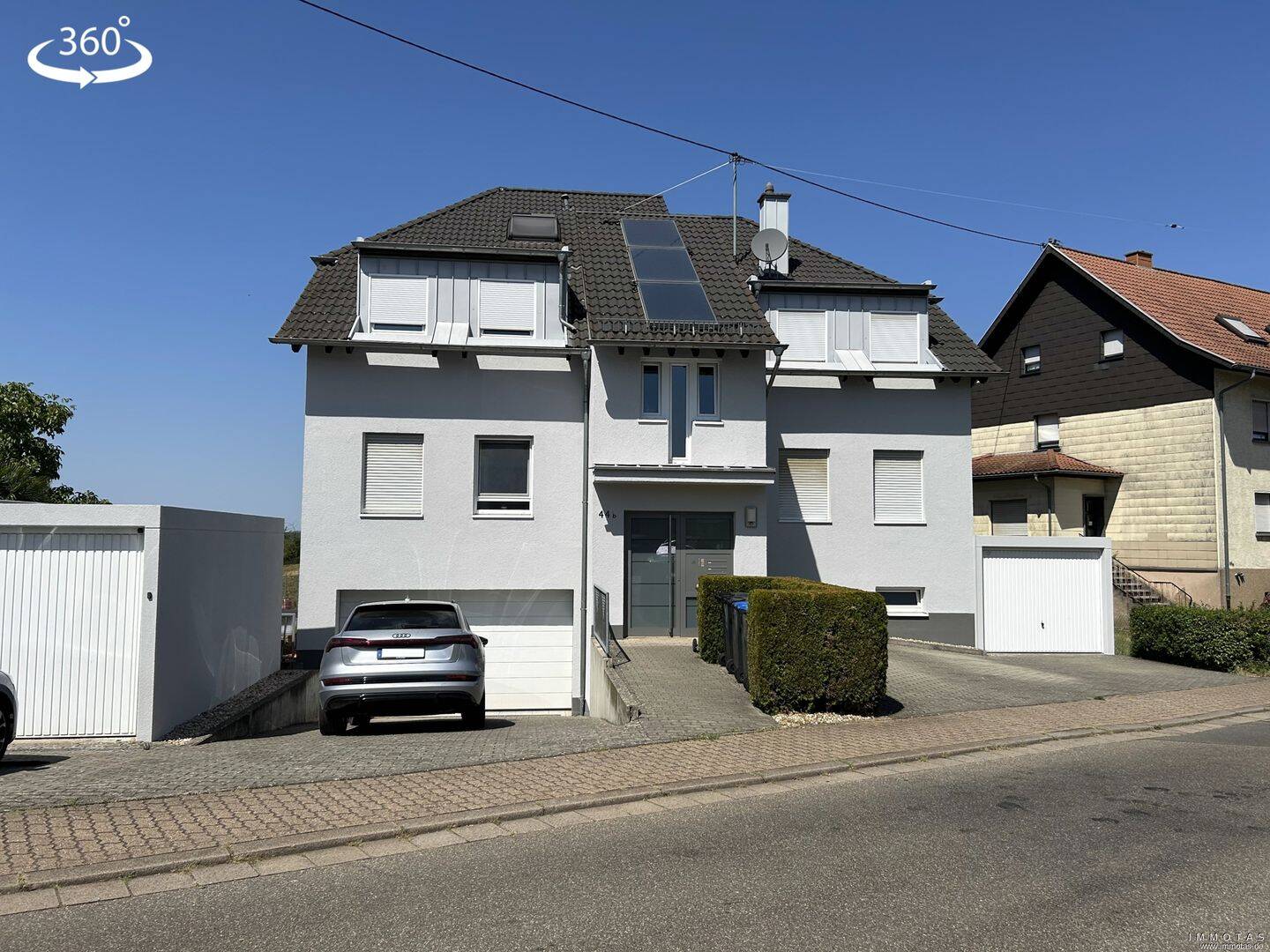Wohnkomfort im Grünen – Souterrainwohnung mit Terrasse, Garten und Doppelgarage, 66292 Riegelsberg