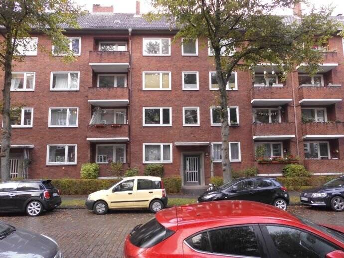 Schöne sanierte 2,5 Zimmer Wohnung -ohne Balkon!, 20535 Hamburg (Mitte Borgfelde Hamm)