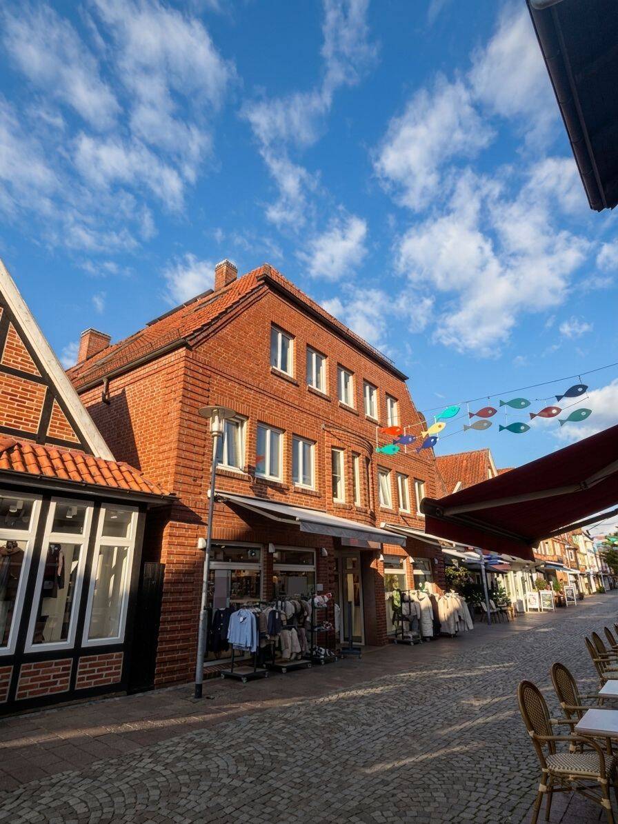 Helle & Moderne 2-Zimmer-Wohnung mit Balkon in der Fußgängerzone von Plön zu vermieten!, 24306 Plön