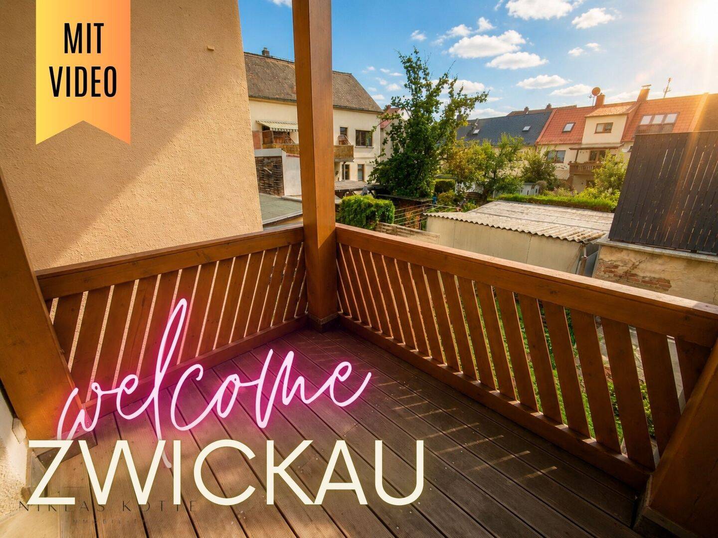 ++ viel Platz zum Wohlfühlen: wunderschöne 3-Raum-Wohnung mit Tageslichtbad und Balkon ++, 8062 Zwickau