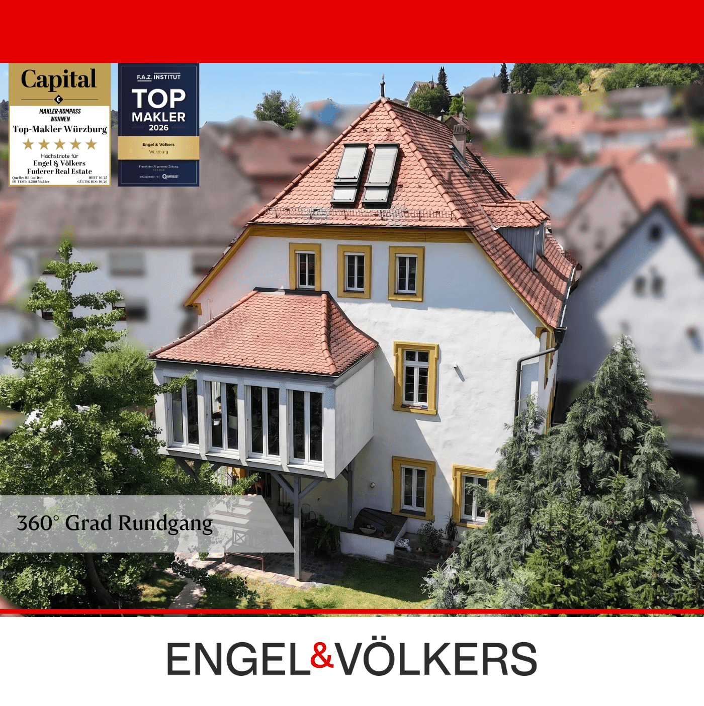 Liebhaberstück mit Stil & Geschichte – Ehemaliges Pfarrhaus von 1698 auf ca. 1.500 m² Grundstück, 97274 Leinach