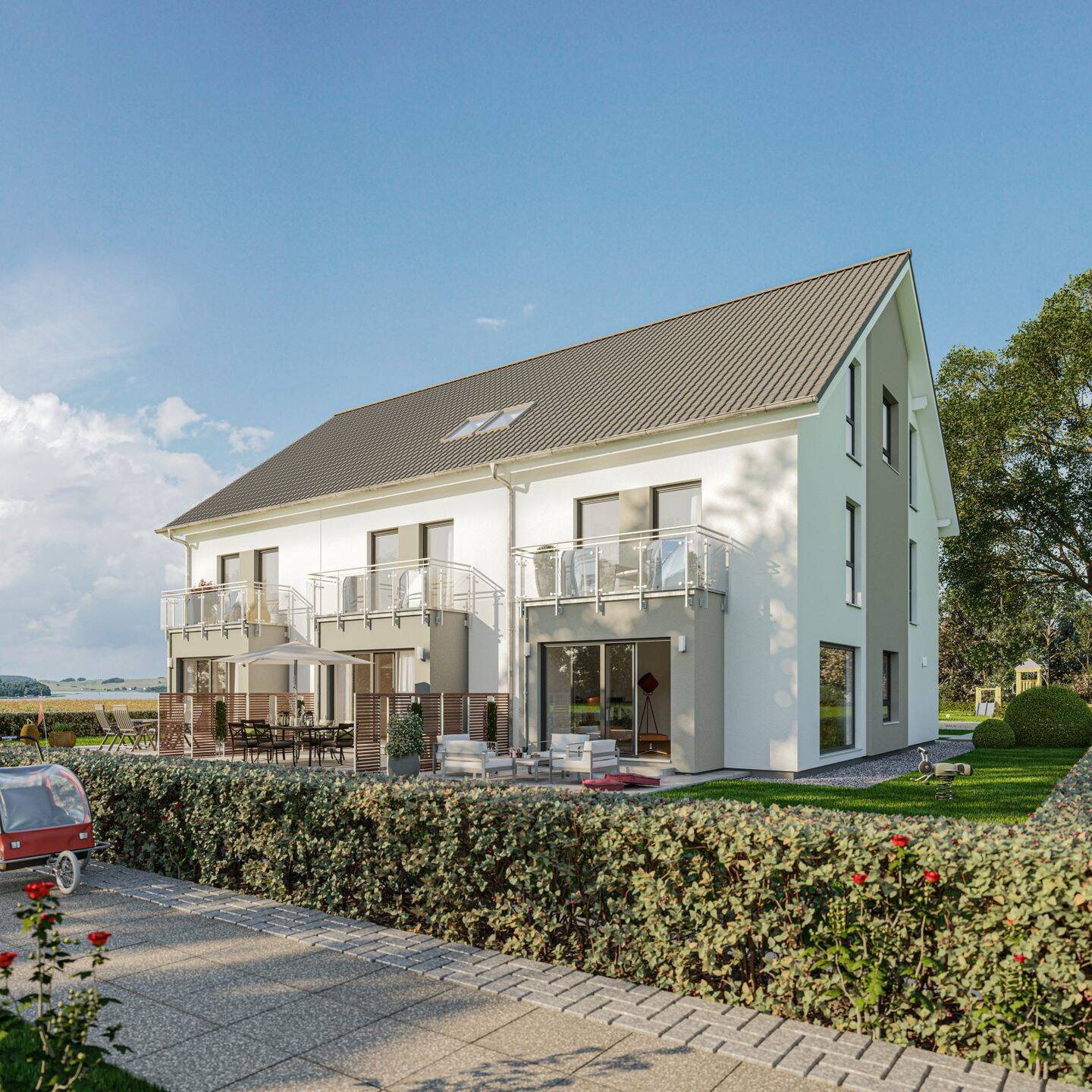 Mehrfamilienhaus mit QNG-Zertifizierung – modern, effizient, wertbeständig, 86989 Steingaden