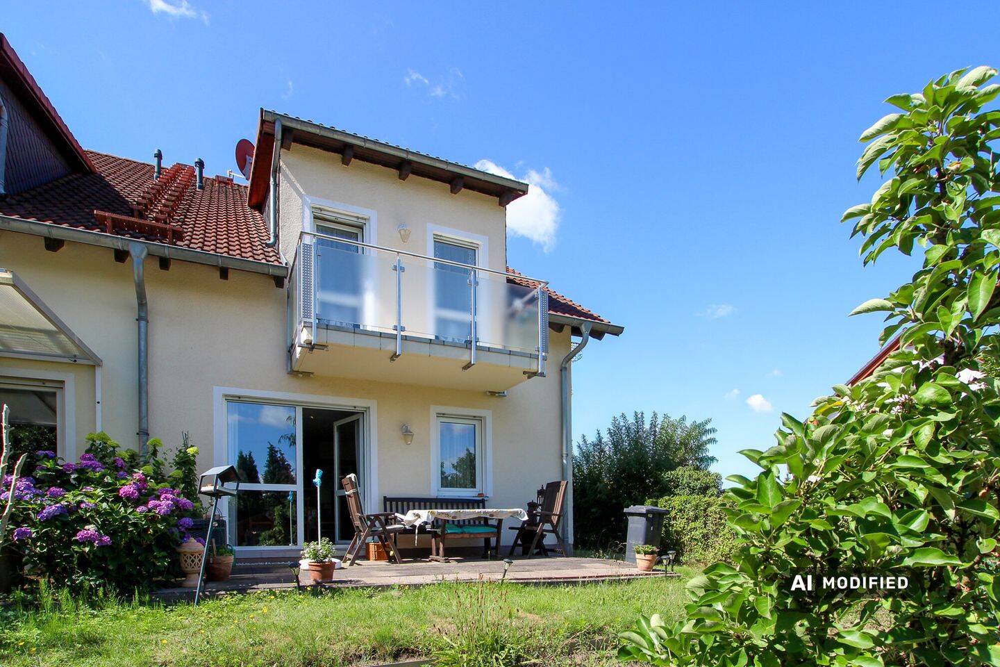 Maisonettewohnung im Reihenhauscharakter – keine Käuferprovision!, 1640 Coswig