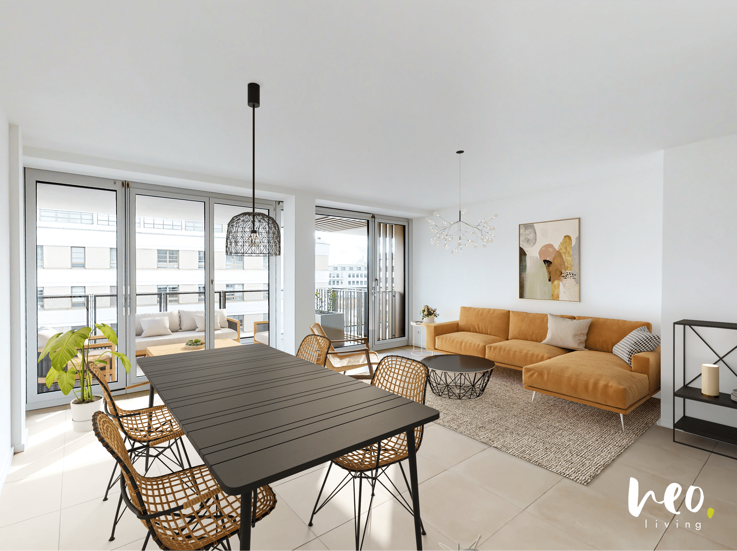 Toll geschnittene Wohnung mit 2 Bädern und Südbalkon, 81673 München (Berg am Laim)