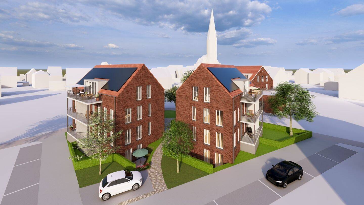 Neubau! Zwei moderne Wohnhäuser mit 12 hochwertigen Eigentumswohnungen in Seppenrade Dorfmitte, 59348 Lüdinghausen