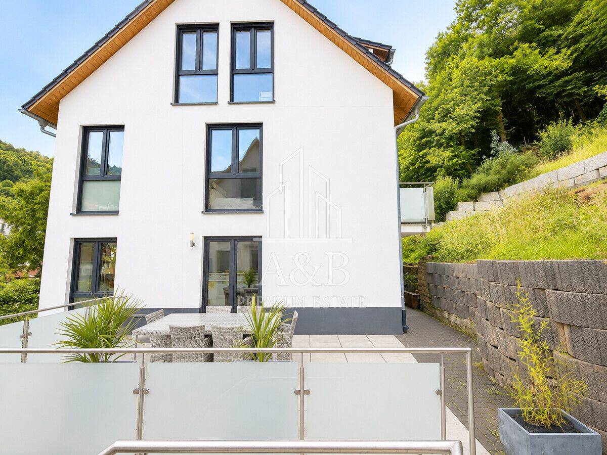 ** Modern & barrierefrei – stilvolle Doppelhaushälfte in Waldrandlage **, 69118 Heidelberg (Peterstal Schlierbach Ziegelhausen)