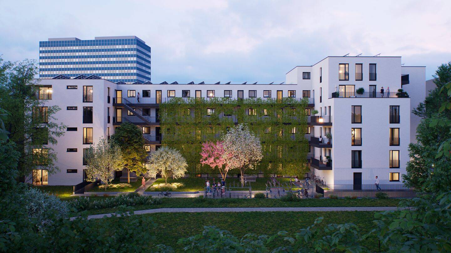 3-Zi.-Neubauwohnung mit separatem Büro & großem Balkon, Erlangen, 91052 Erlangen (Anger Erlangen-Ost Erlangen-Süd Innenstadt)