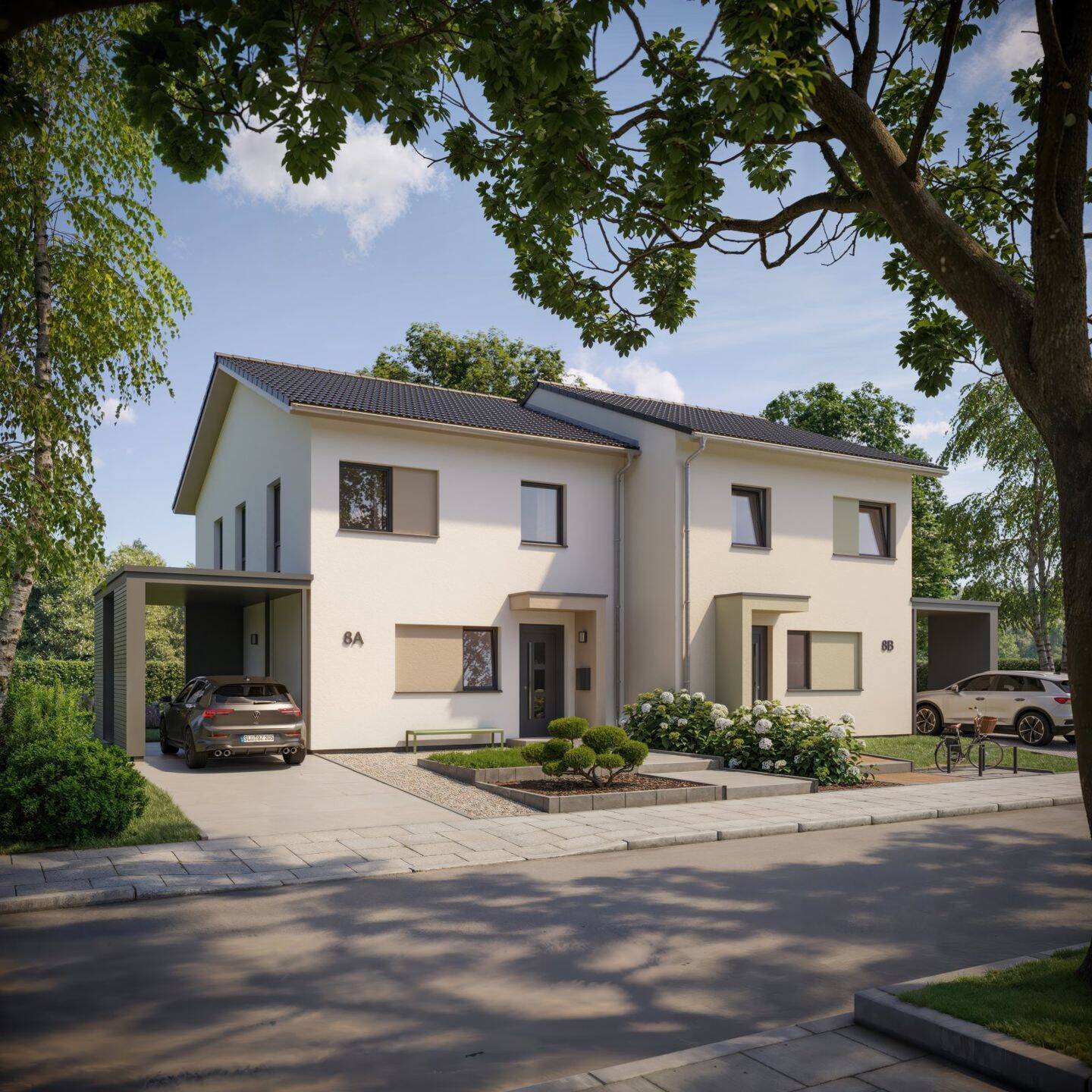 Ihre Doppelhaushälfte in Würzburg inkl. Grundstück, 97084 Würzburg (Heidingsfeld Heuchelhof Rottenbauer)