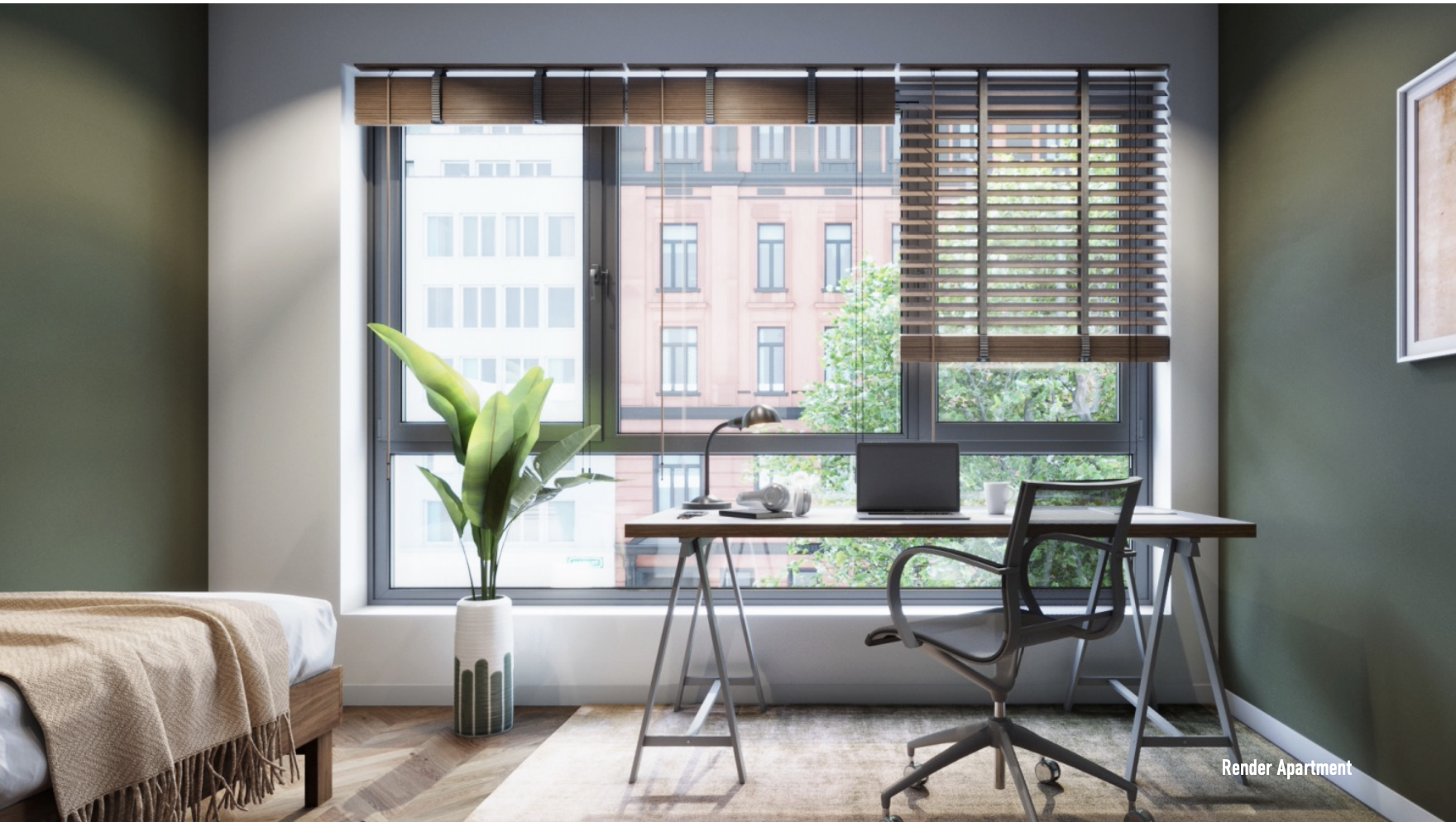Apartment voll möbliert im Vita Home mit Rooftop Dachterrasse, 68167 Mannheim (Neckarstadt Wohlgelegen)