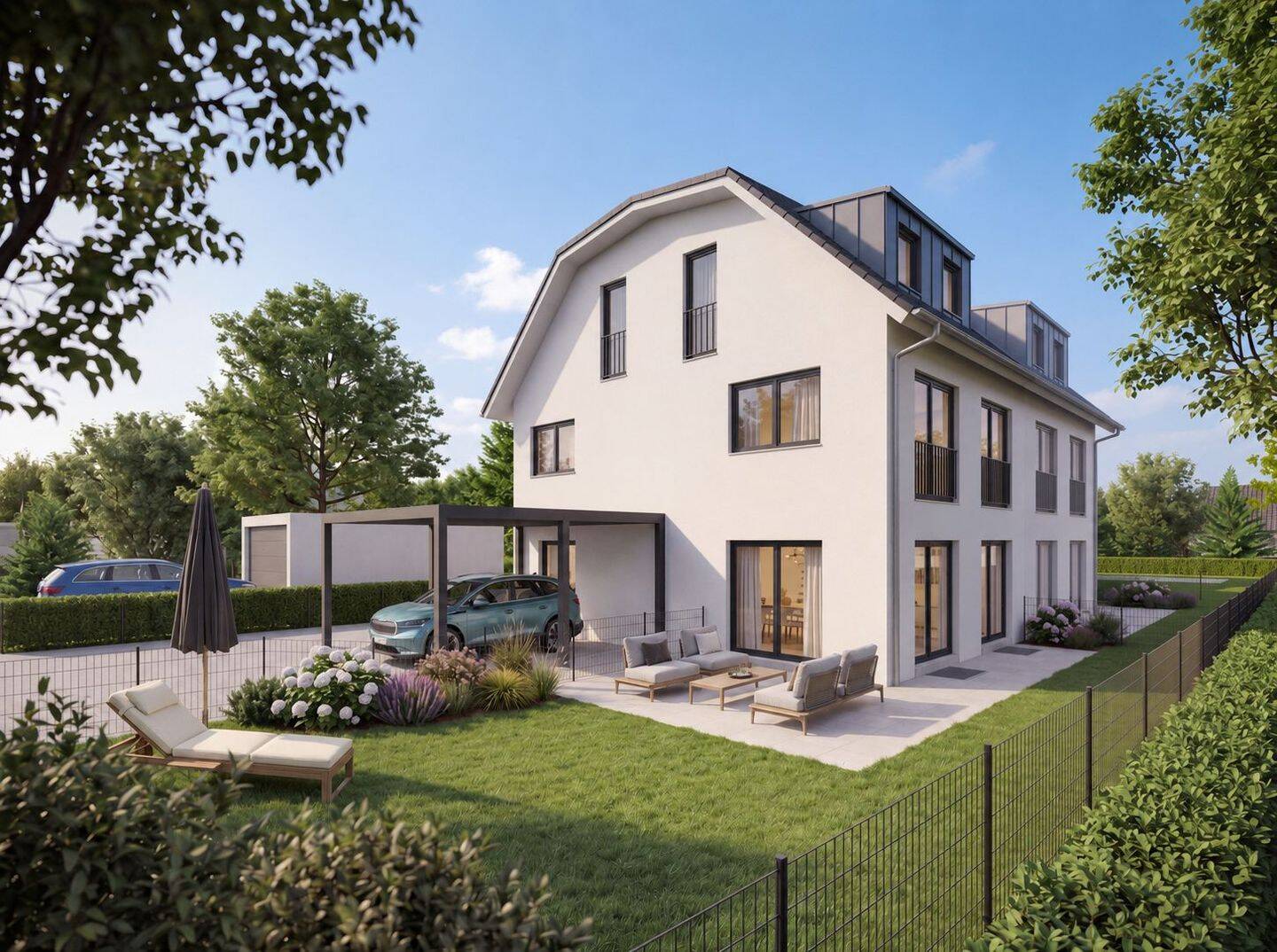 Neubauprojekt Doppelhaushälfte – modern und energieeffizient (A+), 85521 Ottobrunn