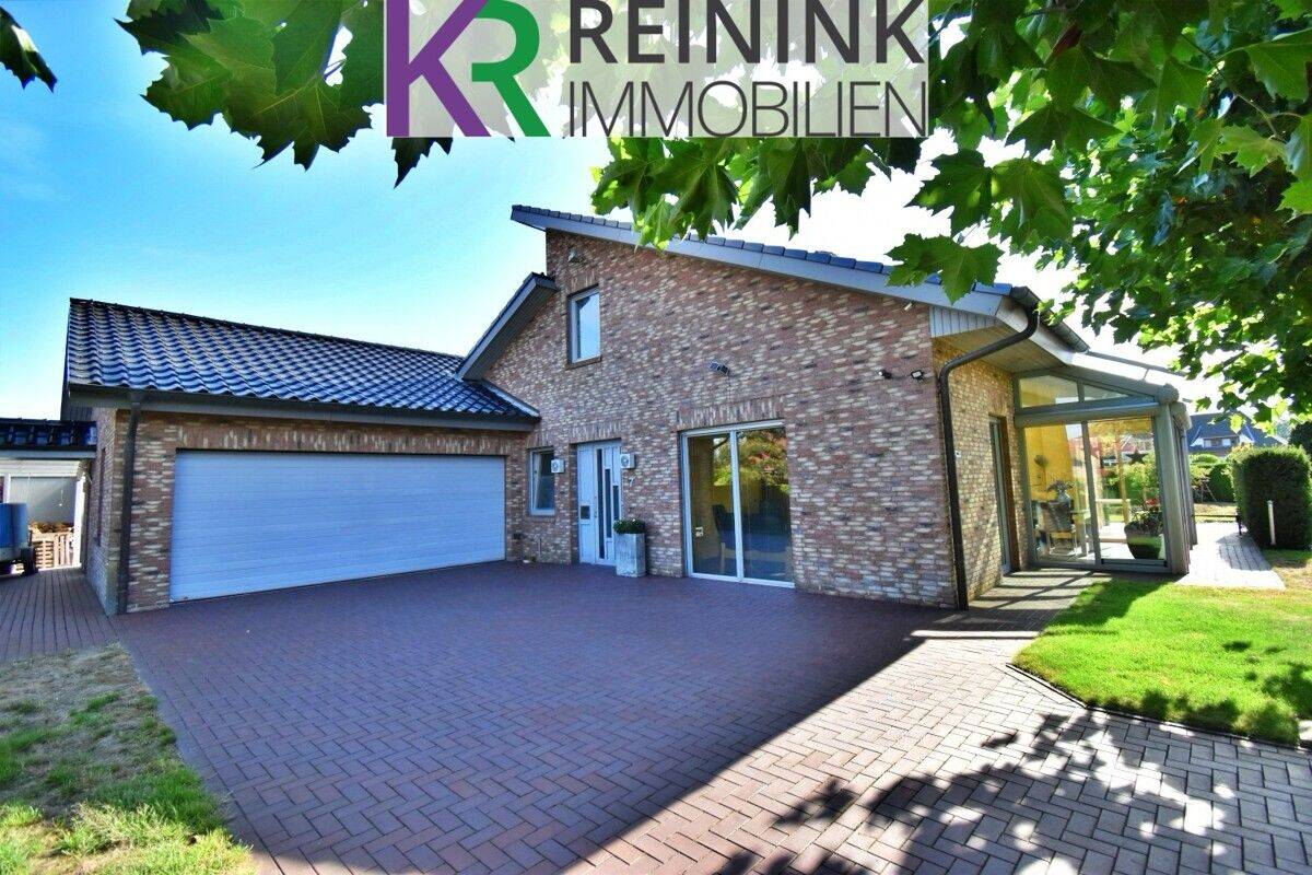 Besonderes Einfamilienhaus mit ebenerdigem Wohnen, Doppelgarage & pflegeleichtem Grundstück, 48455 Bad Bentheim