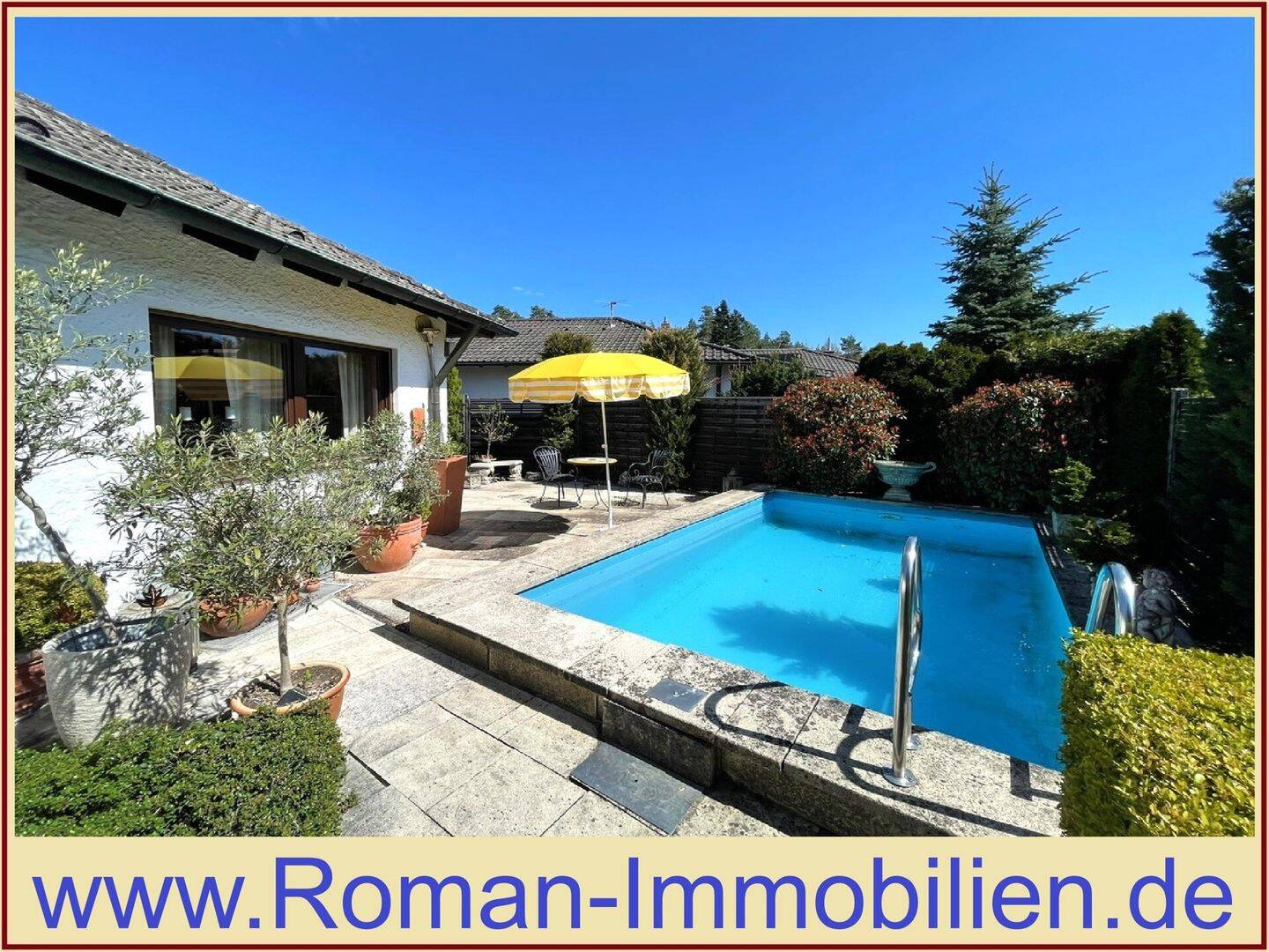 Beste Lage in Röthenbach an der Pegnitz! Exklusiver Bungalow mit Doppelgarage und Pool!, 90552 Röthenbach a.d. Pegnitz