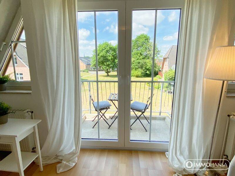 PROVINZNEST ++ Lichtdurchflutete 1-Raum-Wohnung mit Balkon & Blick ins Grüne ++, 21379 Scharnebeck