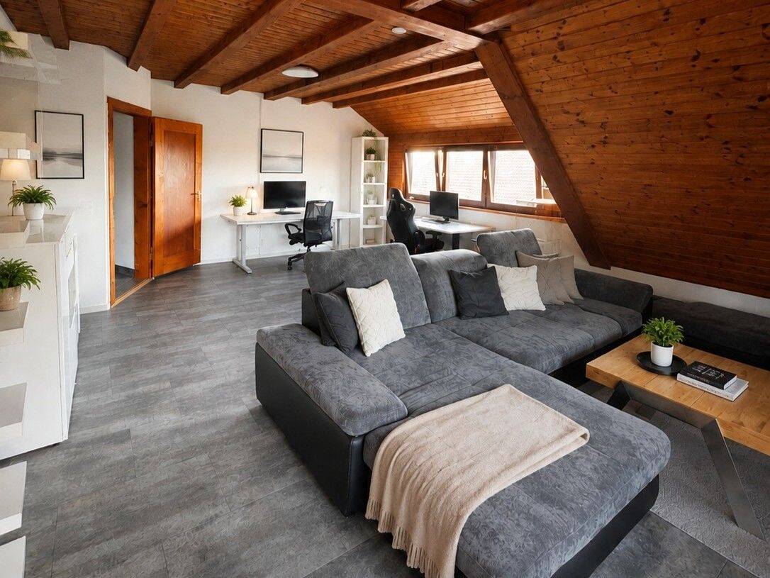Schöne 3-Zimmer DG-Wohnung – Wohnen auf dem Oberen Salenhof – zu vermieten, 78337 Öhningen