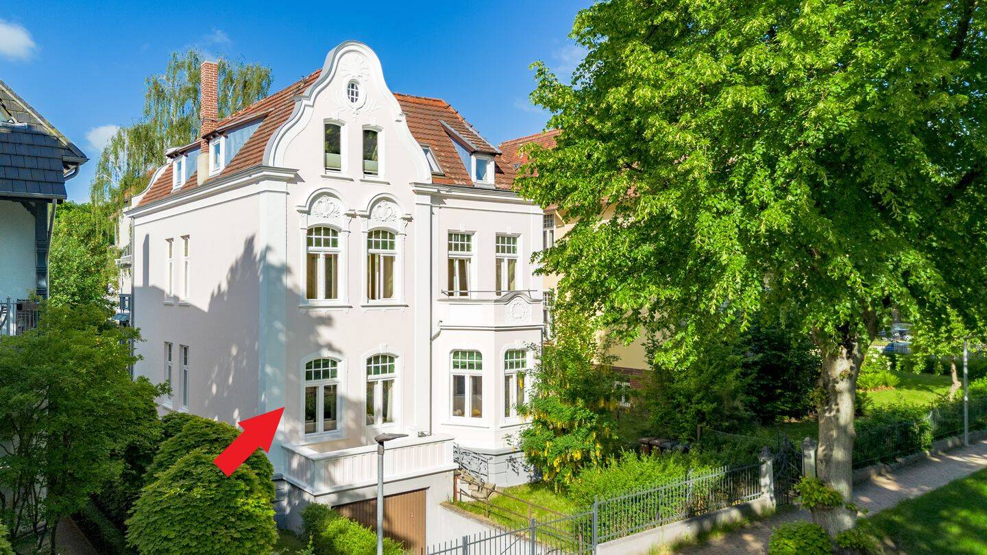 Ein Garten nur für Sie – Stilvolle Altbauwohnung im Stadtparkviertel, 23568 Lübeck (Schlutup Sankt Gertrud)