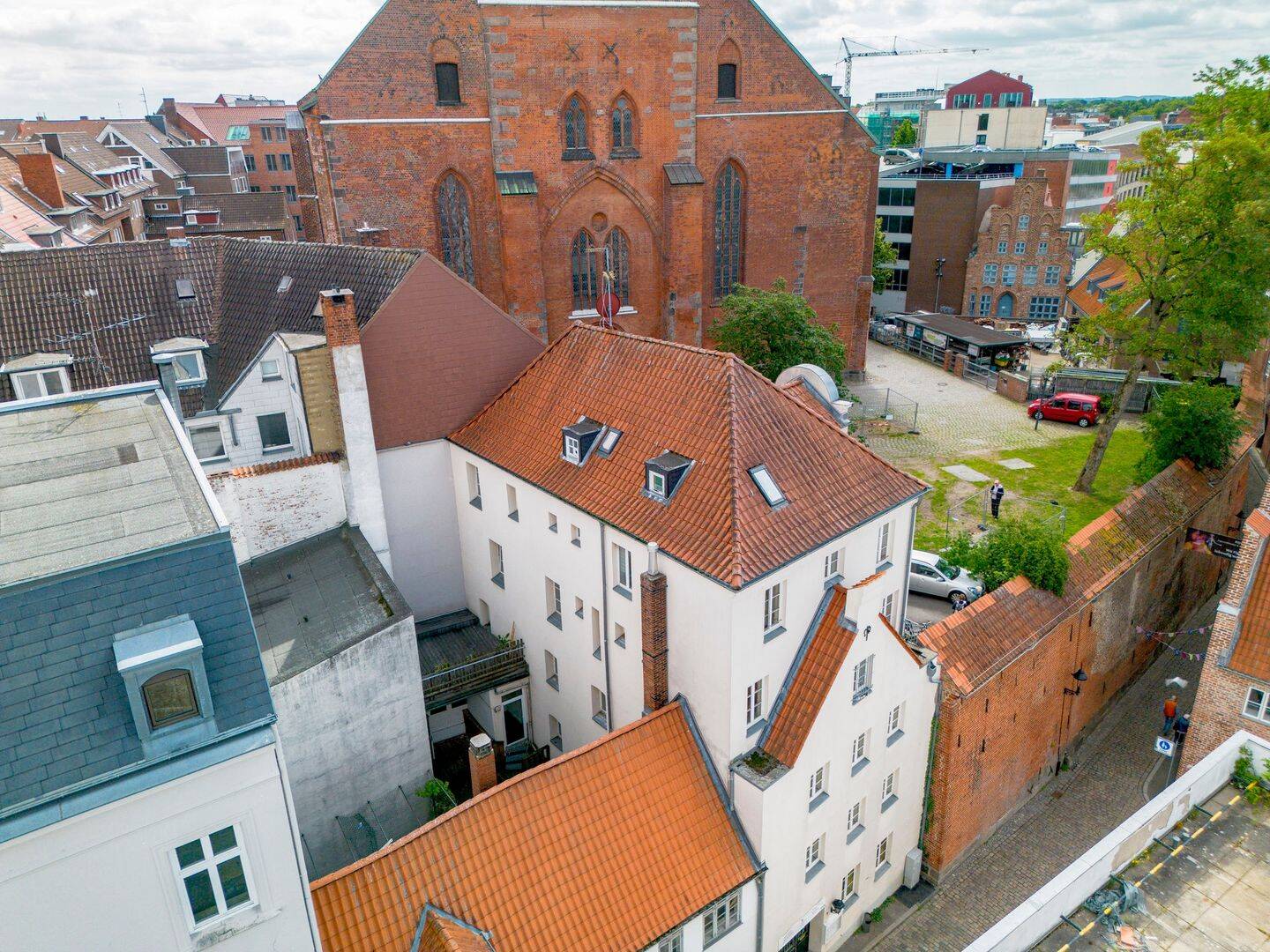 Vermietet – 2 Zimmer – Lübecker Altstadt mit Blick auf die Petrikirche, 23552 Lübeck (Innenstadt)