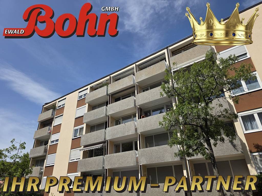 v3481 schön geschnittene 2-Zimmer-Wohnung mit Balkon in Nürnberg-Bleiweiß, 90461 Nürnberg