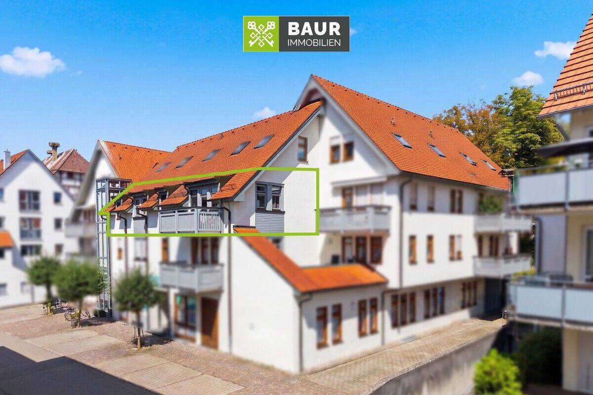 360° | Helle 3-Zimmer-Wohnung mit Balkon in zentraler Lage, 88348 Bad Saulgau