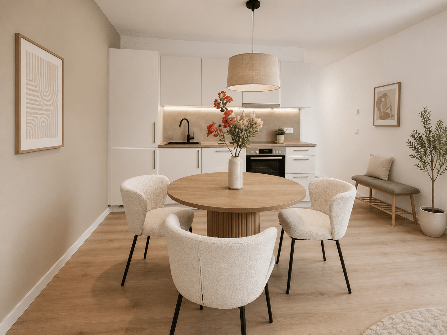 Moderne 3 Zimmer Wohnung mit Balkon & Einbauküche – Erstbezug – WE 5.09, 90441 Nürnberg (Gibitzenhof Sandreuth Schweinau Werderau)