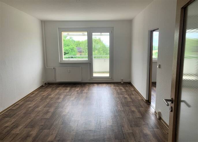 Hin und weg! Sanierte Wohnung mit Ausblick, 39387 Oschersleben (Bode)