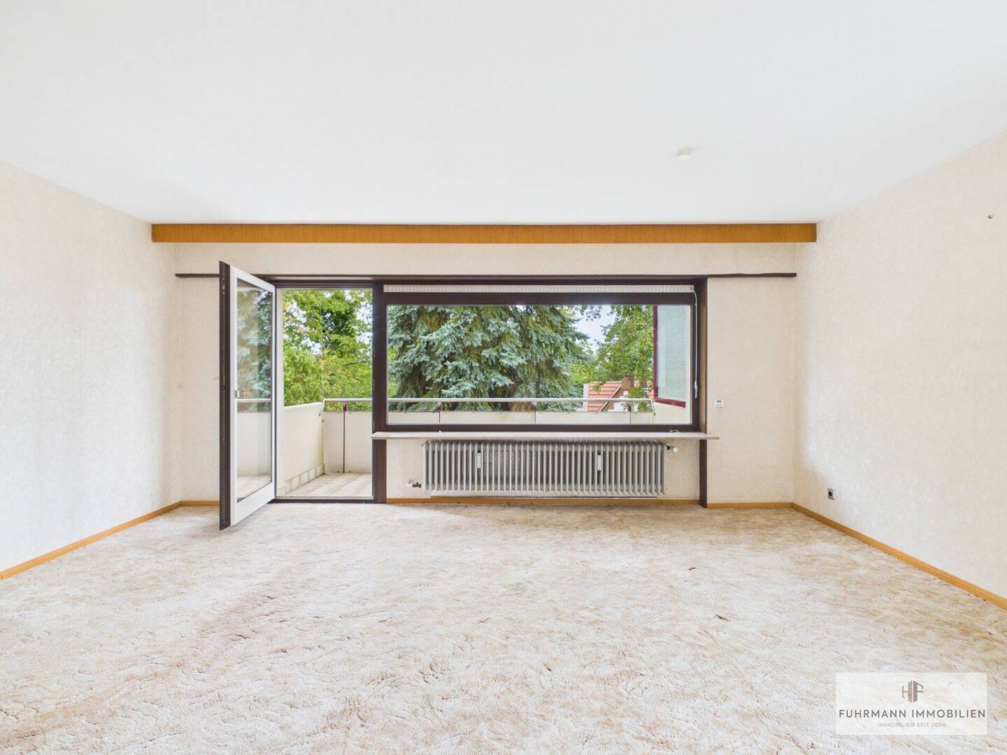 Wohnen im Grünen: Großzügige 3-Zimmer-Wohnung mit Balkon, Aufzug und Garage, 66121 Saarbrücken