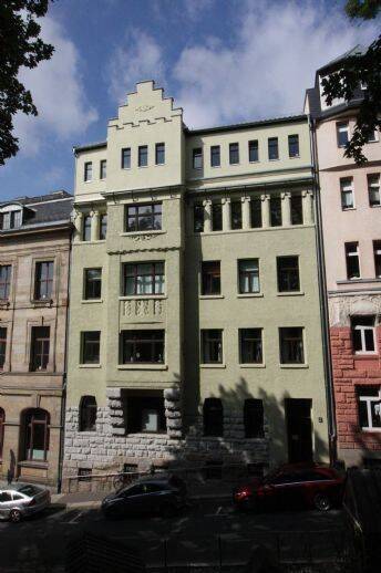 große 4-Raumwohnung mit Aufzug und Balkon im Zentrum, 8523 Plauen