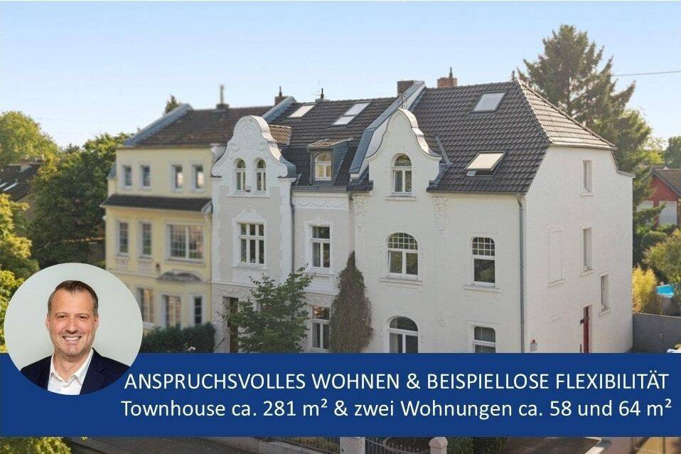 Stilvolles Townhouse & zwei Wohnungen, 50859 Köln (Lindenthal Lövenich Weiden Widdersdorf)