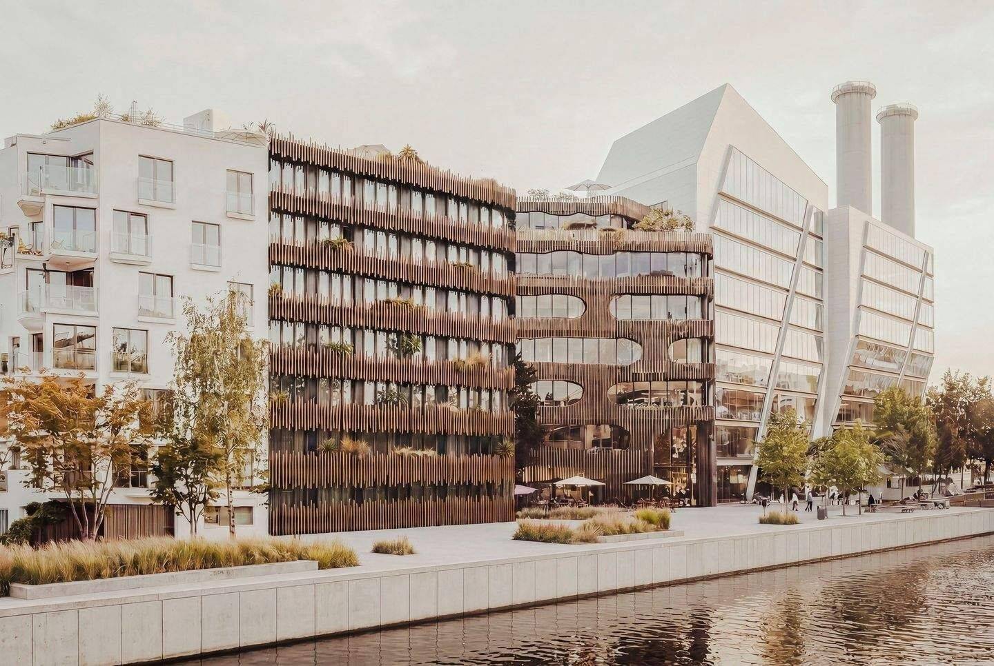 Architektur am Wasser: Designwohnung von J. Mayer H. mit Spreeblick, 10179 Berlin (Mitte)