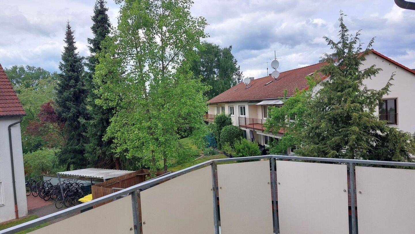 Helle 3 Zimmerwohnung mit Balkon, 91058 Erlangen (Bruck Eltersdorf Erlangen-Süd Sebaldussiedlung Tennenlohe)