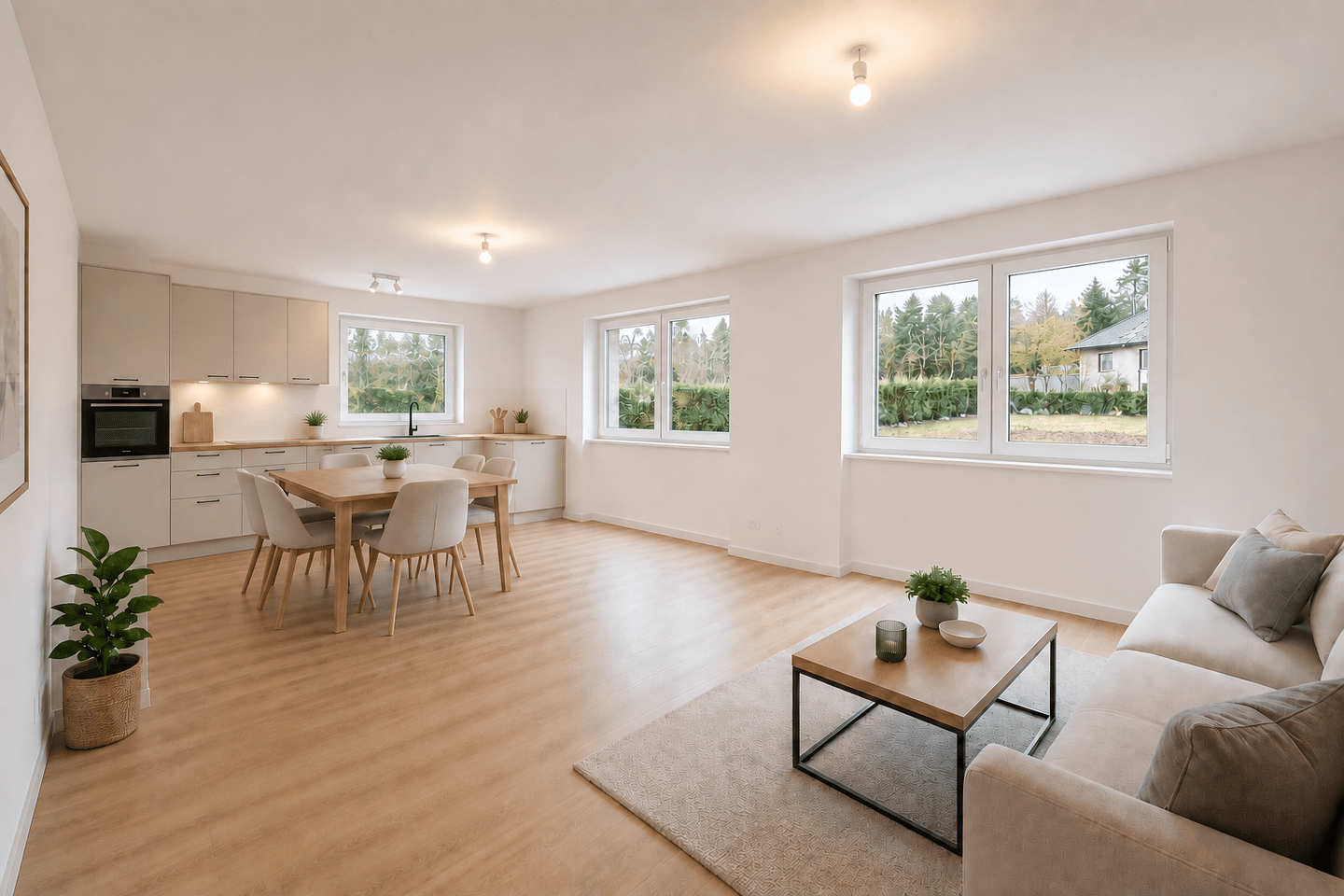 Erstbezug: 3-Zimmer-OG-Wohnung mit großem Balkon in Wesendorf, 29392 Wesendorf