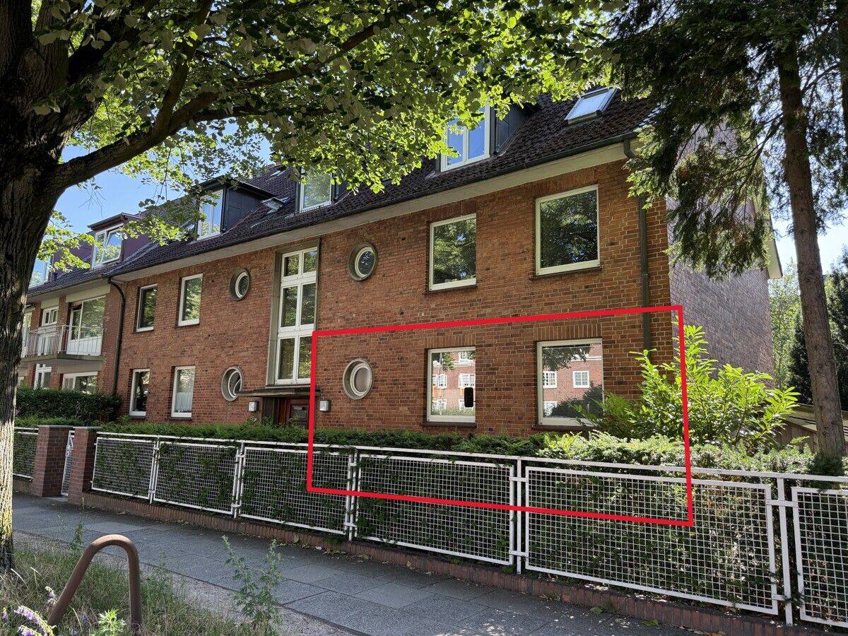 bezugsfreie 3 Zimmer Wohnung mit Balkon, 22335 Hamburg (Hamburg-Nord Alsterdorf Fuhlsbüttel Groß Borstel Ohlsdorf)