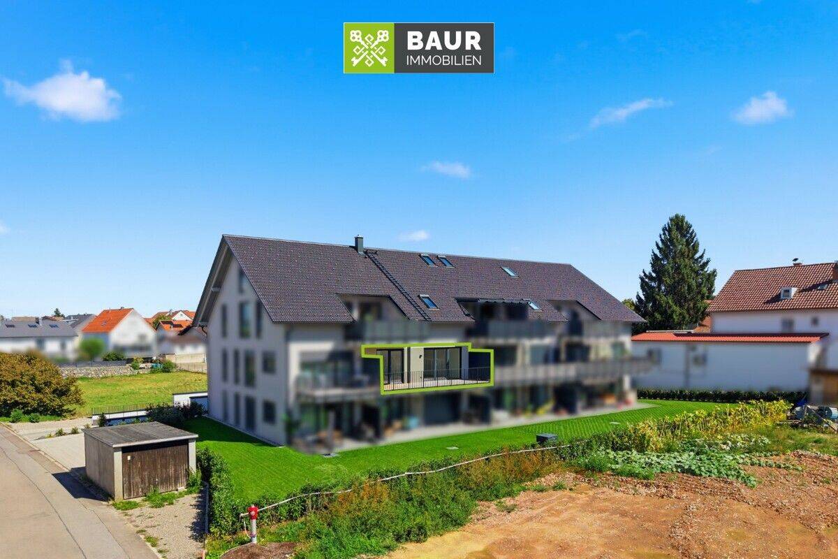 360° I Erstbezug – Moderne 2-Zimmer-Neubauwohnung mit großzügigem Südwest-Balkon und Tiefgarage, 87730 Bad Grönenbach