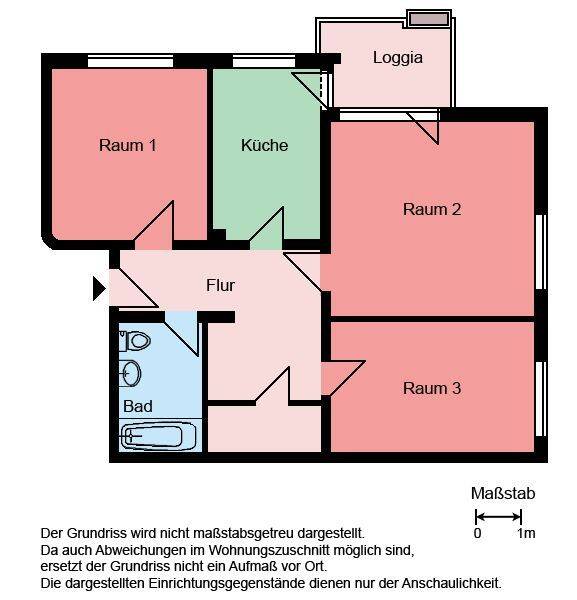 Kommen, schauen, mieten..3-Zimmer-Wohnung in Methler frei, mit Laminat und neuen Bad, 59174 Kamen