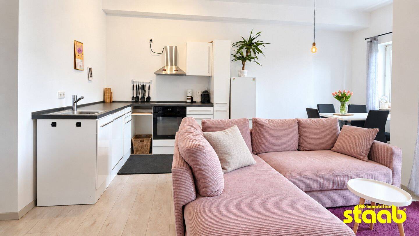 MODERNE SINGLEWOHNUNG MIT LOGGIA *** ZENTRALE LAGE IN HÖSBACH!, 63768 Hösbach
