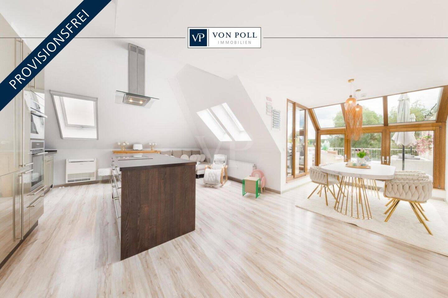 PROVISIONSFREI: Exklusive Penthouse-Maisonette-Wohnung mit Weitblick zum Golfplatz Motzen, 15749 Mittenwalde