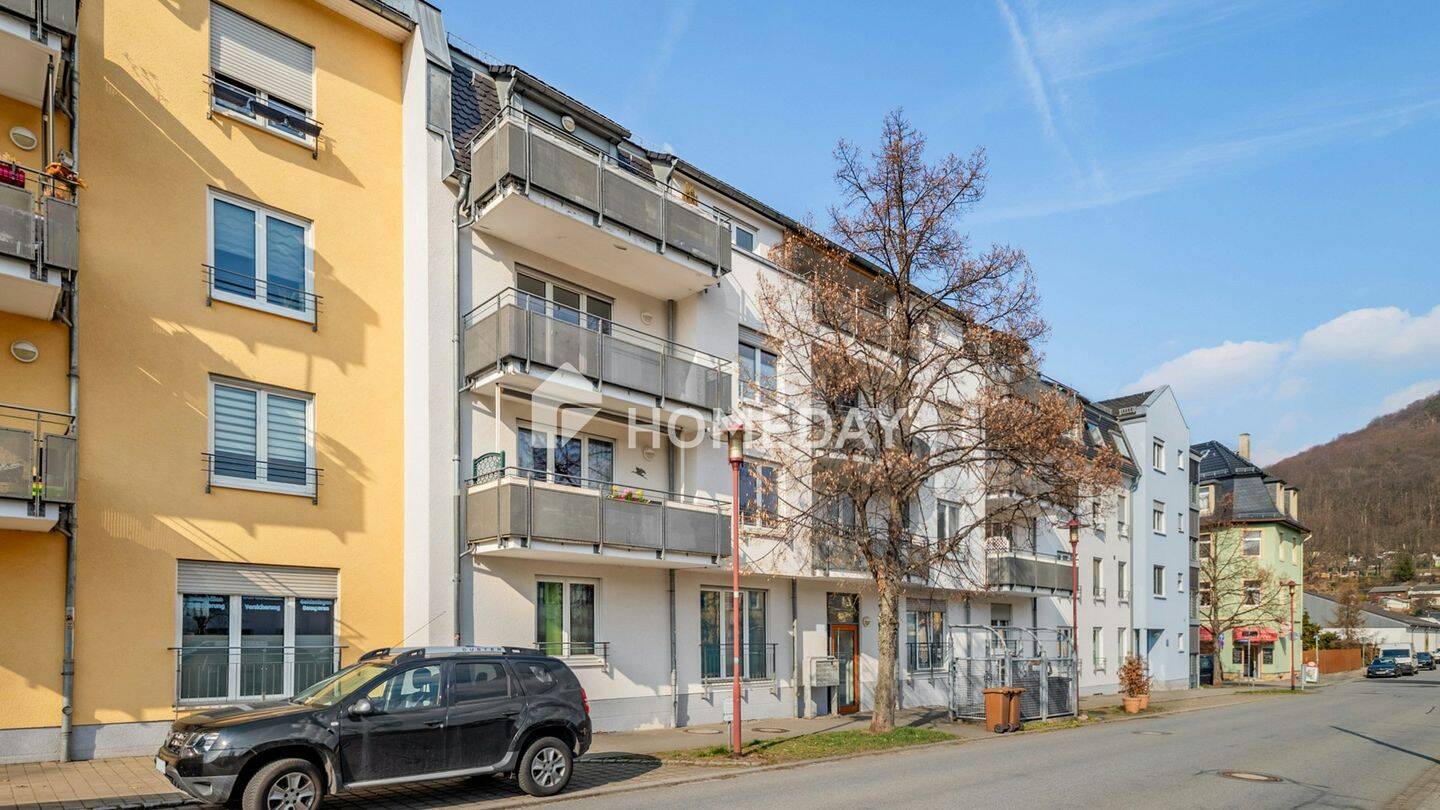 Komfortable 2-Zimmer-Wohnung mit Balkon und Tiefgaragenstellplatz – sofort bezugsfrei, 1705 Freital