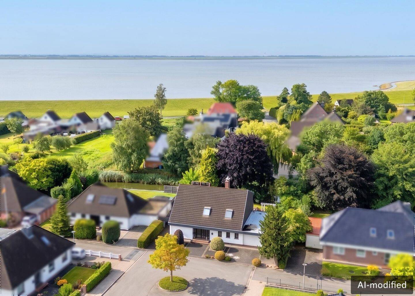 Großzügiges Wohnen am Fleet nahe dem Elbdeich, 25541 Brunsbüttel