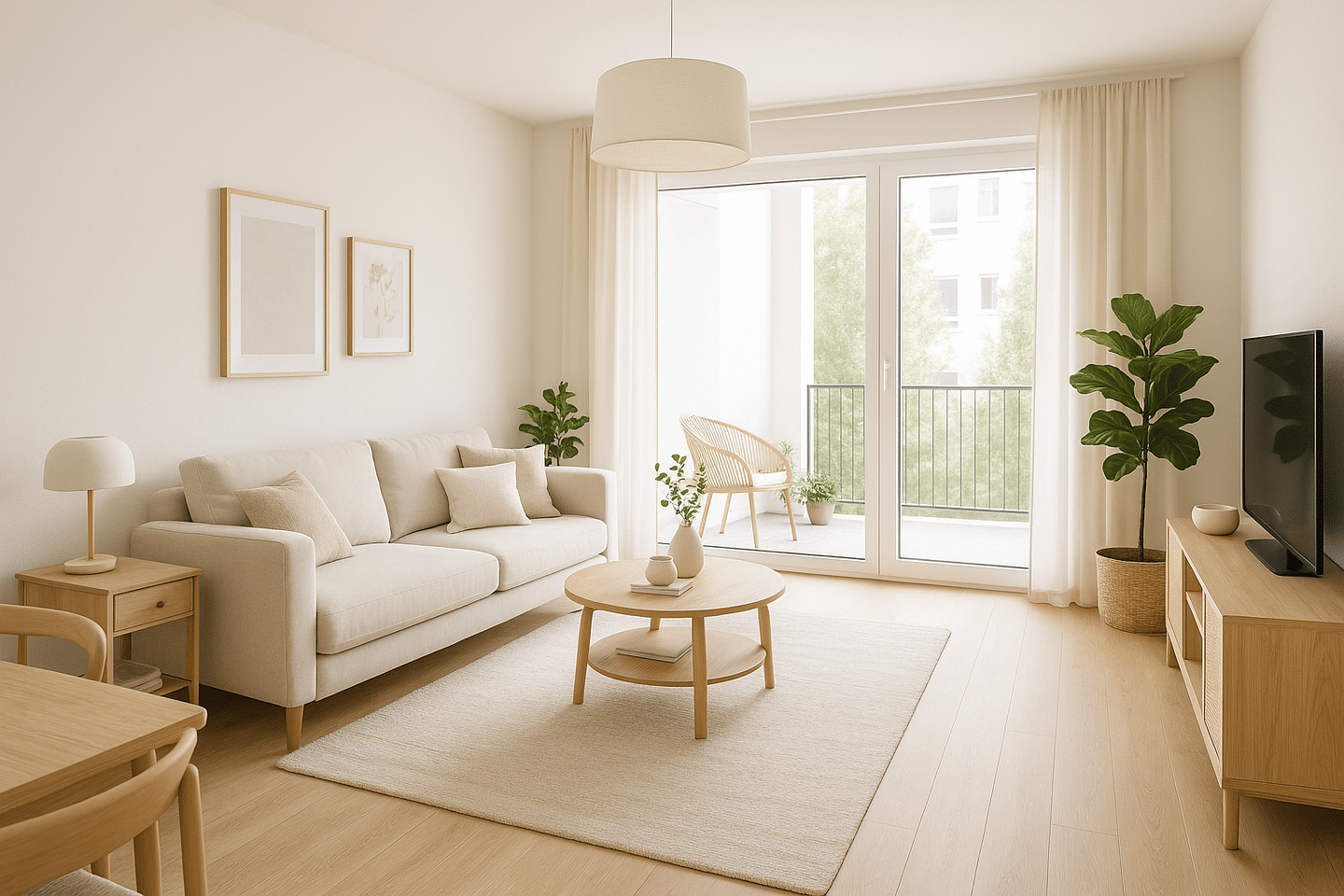 Wunderschöne Wohnung im 1.OG mit Balkon & Blick ins Grüne, 59063 Hamm (Berge Hamm-Mitte Lohauserholz Rhynern Westtünnen)
