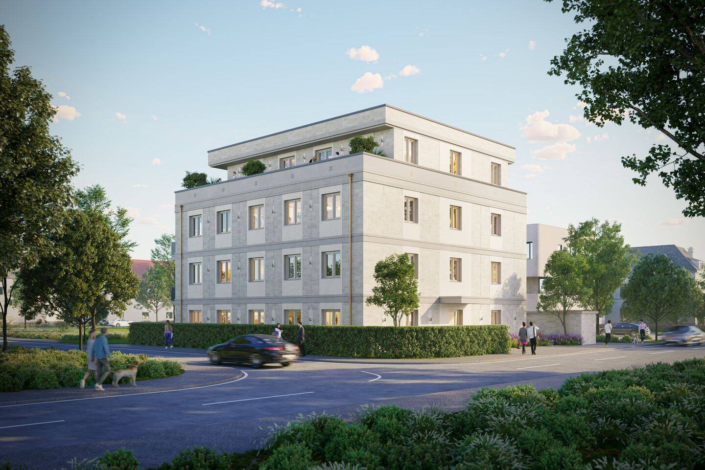 “ Residenz Lechstraße “ Exklusives Wohnambiente 2-Zimmer-Erdgeschosswohnung mit KfW-40-Standard, 86830 Schwabmünchen
