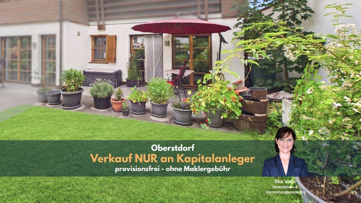 SELTENHEIT | ruhige Garten-Wohnung im Herzen von Oberstdorf – Verkauf mit Wohnungsrecht, 87561 Oberstdorf