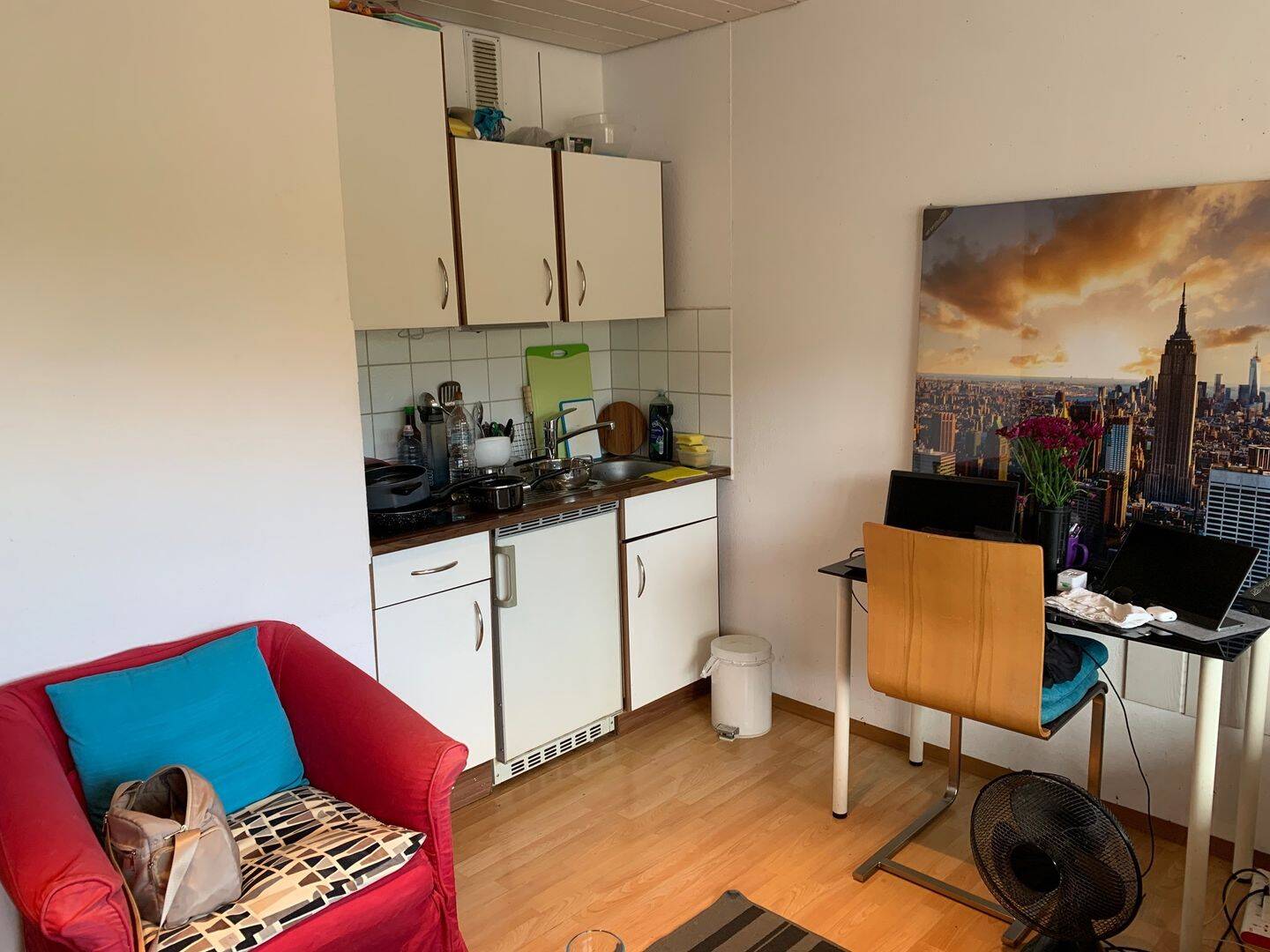 Möblierte 1-Zimmer-Wohnung in 70188 Stuttgart-Ost – 1417, 70188 Stuttgart (Mitte Ost)