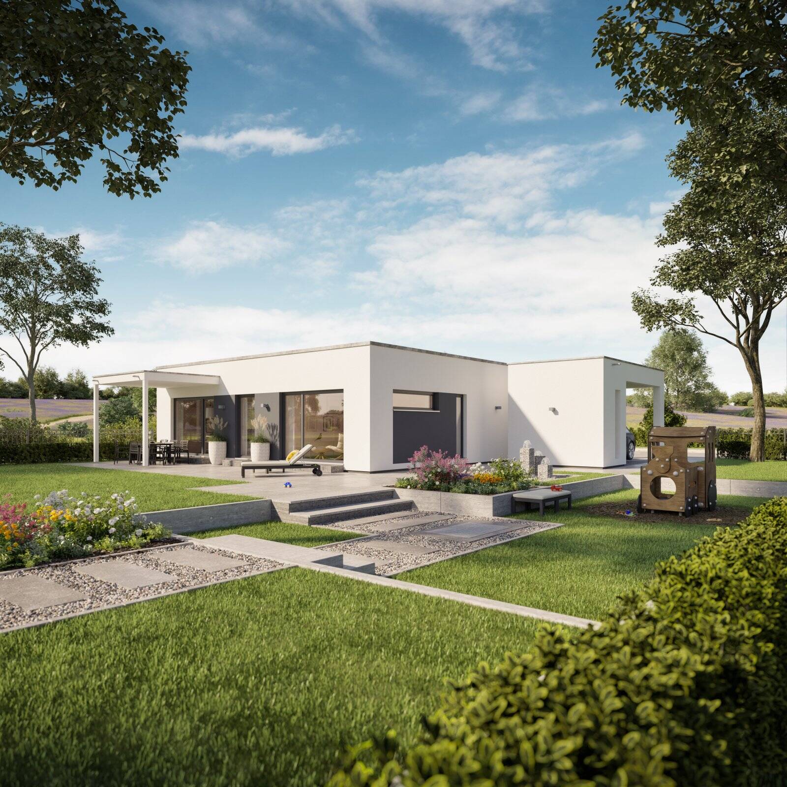 Komfortabel, modern, neu – Ihr Traumbungalow in Neuhütten, 97843 Neuhütten