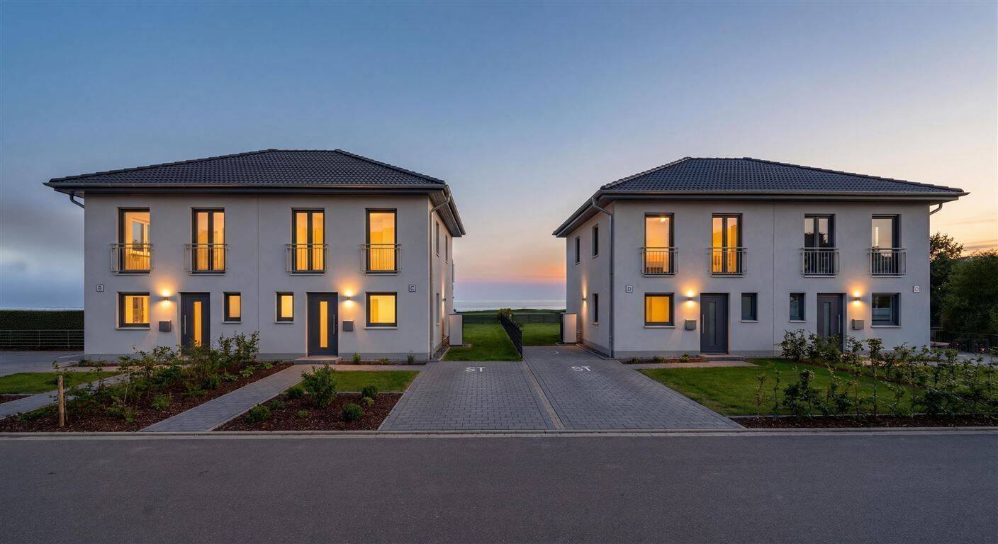 Neubau-Doppelhaushälfte in 1A-Lage Zepernick – Aura 115 ab 517.000 € | Duett 125 ab 526.000 €, 16341 Panketal
