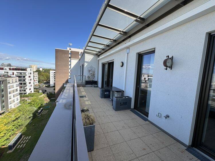 Exklusive Penthouse mit Sauna und Ausblick, 68163 Mannheim (Fabrikstation Lindenhof Neuhermsheim Neuostheim)