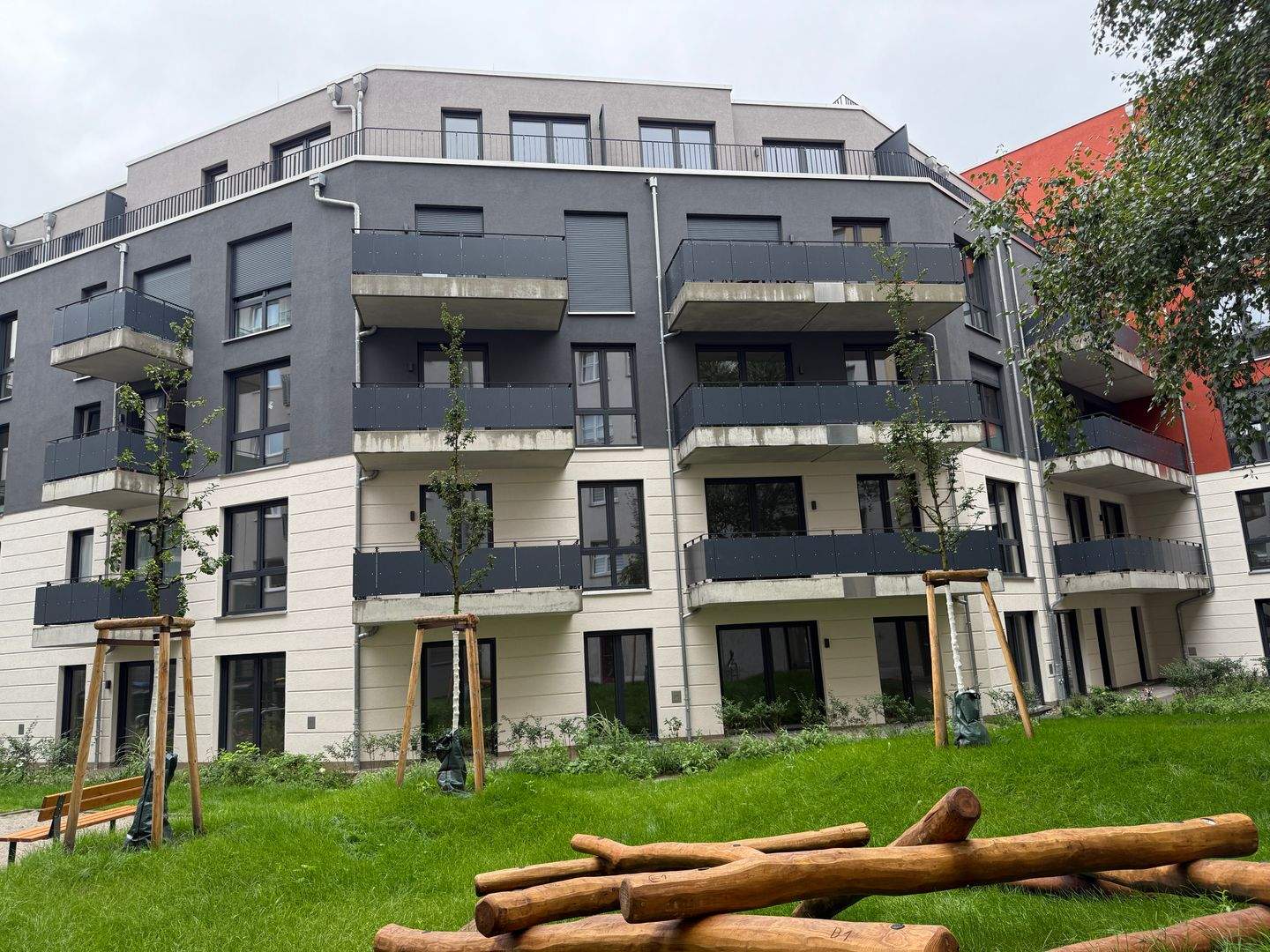 3-Zimmer-Neubau, zentral, 1. OG, Erstbezug, ruhige Lage im Hinterhof, 13357 Berlin (Mitte Gesundbrunnen Kolonie Sandkrug I Wedding)