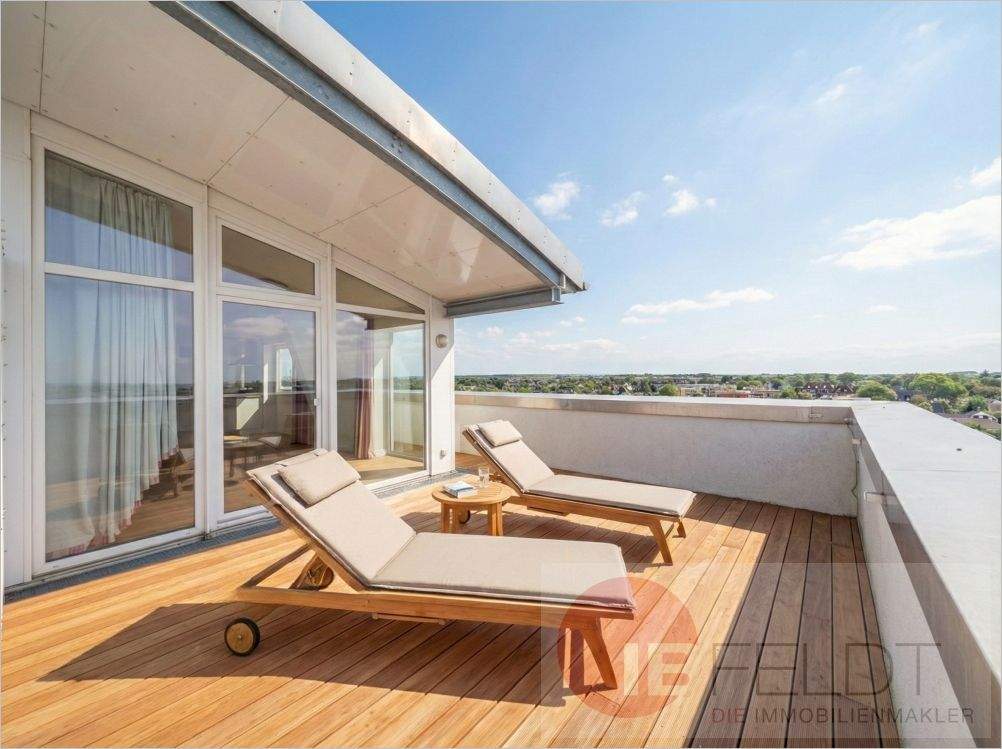 SYLT | Penthouse-Wohnung in Top-Lage mit Panorama-Terrasse, Stellplatz, Aufzug + Erweiterungsoption!, 25980 Sylt