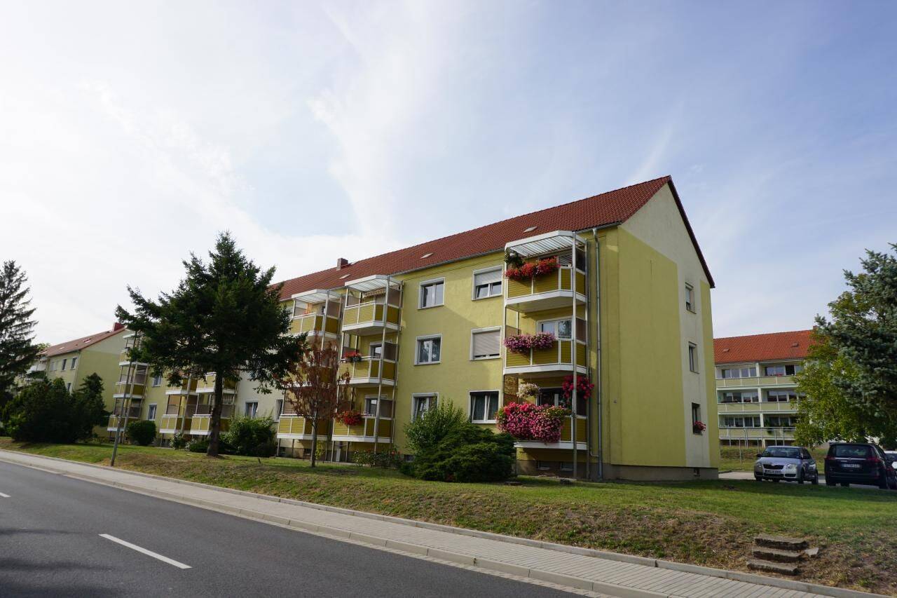 Strehla: 3-Raum-Wohnung, 1. Obergeschoss, Balkon, 1616 Strehla