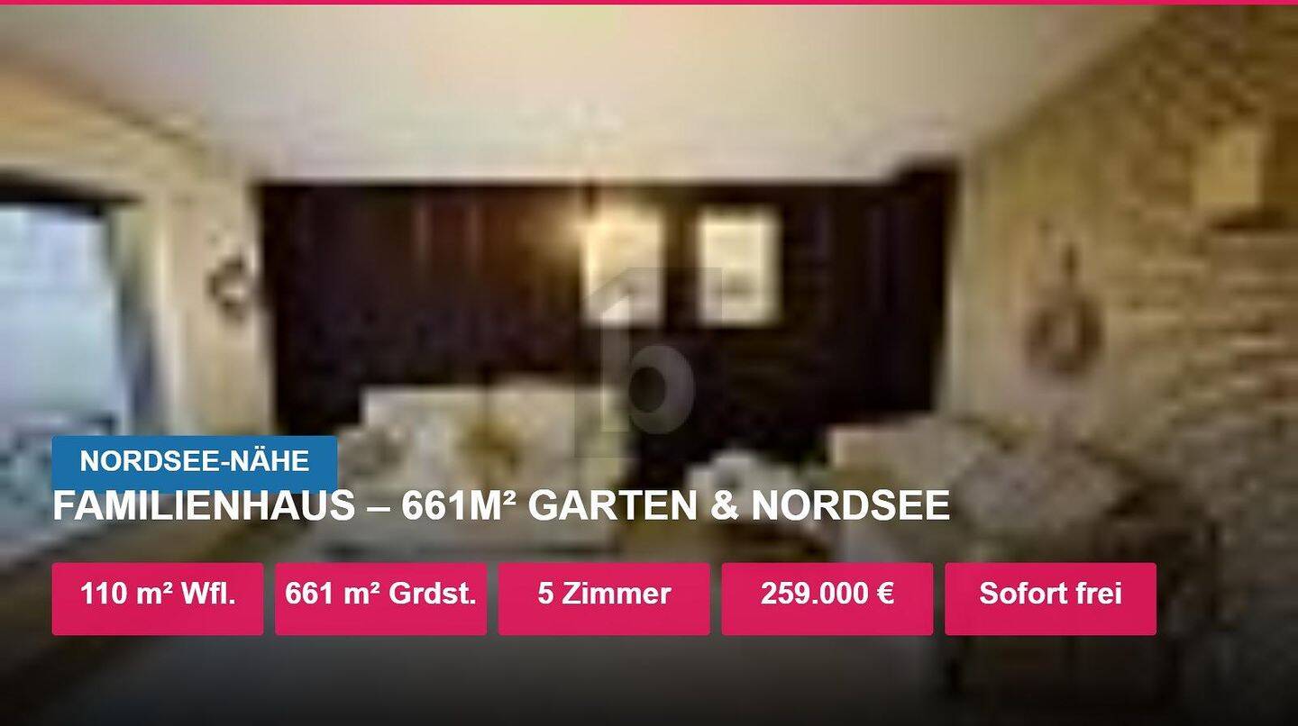 FAMILIENHAUS 661M² GARTEN & NORDSEE, 27478 Cuxhaven
